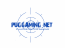 Blue/White PugGaming Case Sticker